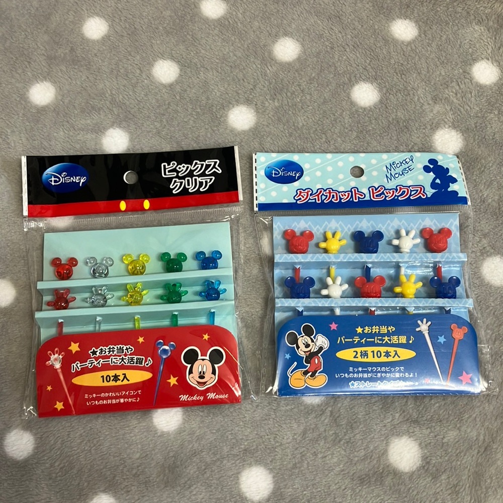 Disney Mickey Mouse Food Picks
